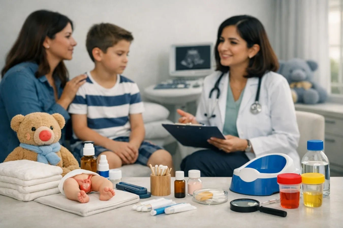 ¿Qué especialista trata las infecciones genitales infantiles?
