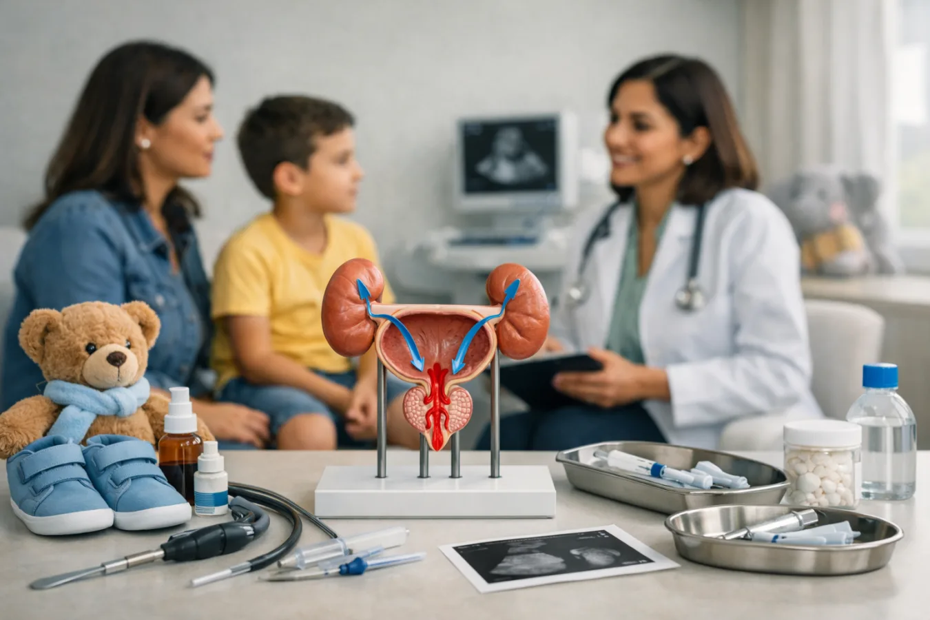 ¿Qué especialista trata las infecciones urinarias infantiles con experiencia médica en Monterrey?